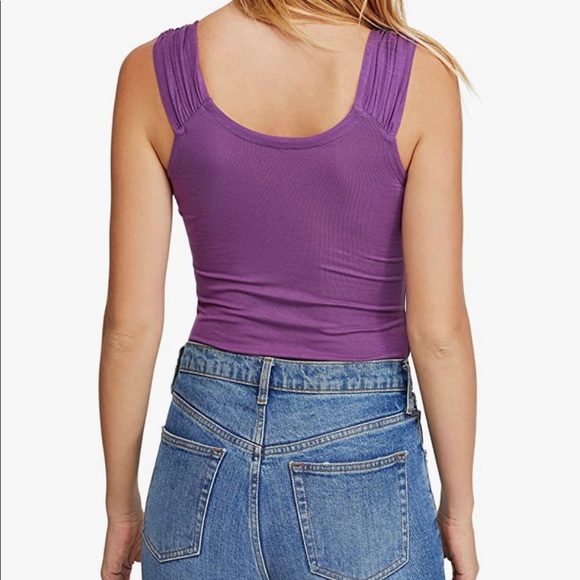 Free People Womens O-Ring Tank Top - Picture 3 of 6